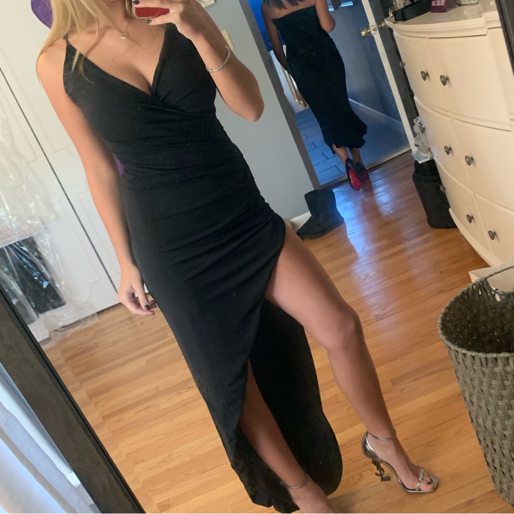 Revolve Nbd Black Dress